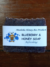 Load image into Gallery viewer, Blueberry & Honey Soap