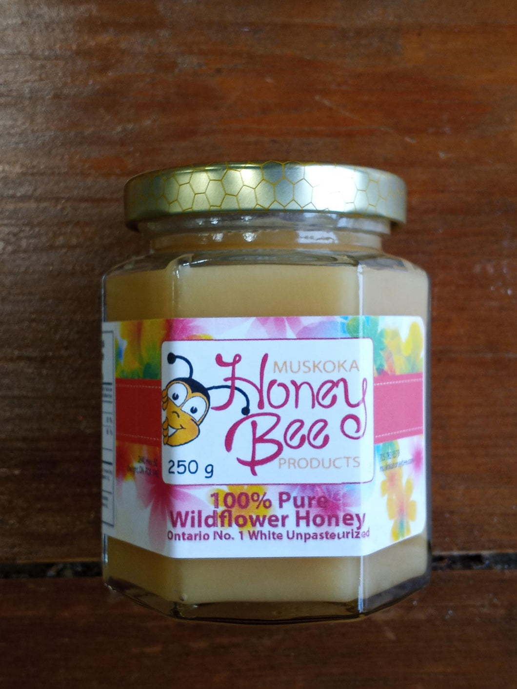 250 g Creamy Pure Unpasteurized Wildflower Honey
