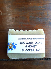 Load image into Gallery viewer, Rosemary, Peppermint & Honey Shampoo Bar