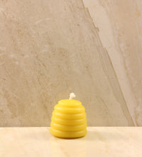 Load image into Gallery viewer, Beeswax Skep Tea Light 1.6" X 1.7"