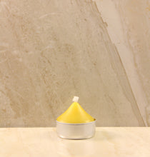 Load image into Gallery viewer, Beeswax Pointed Tea Light 1.2" X 1.5"