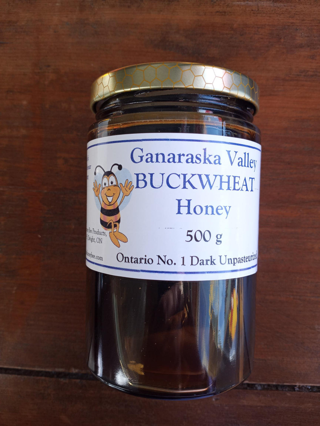 500 g Pure Unpasteurized Liquid Buckwheat Honey - NEW!!