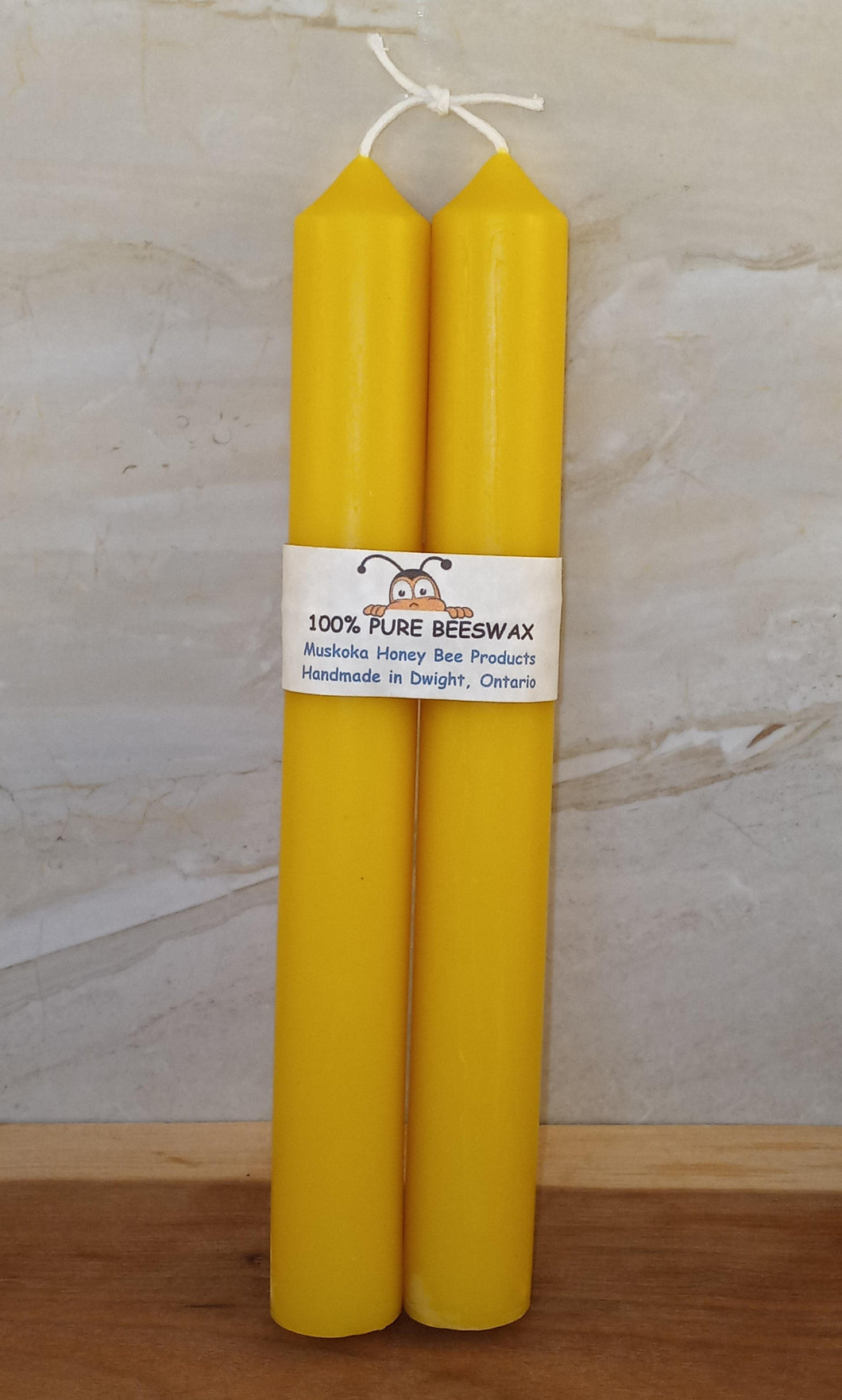 Colonial Taper Beeswax Candle (Pair) 1.0
