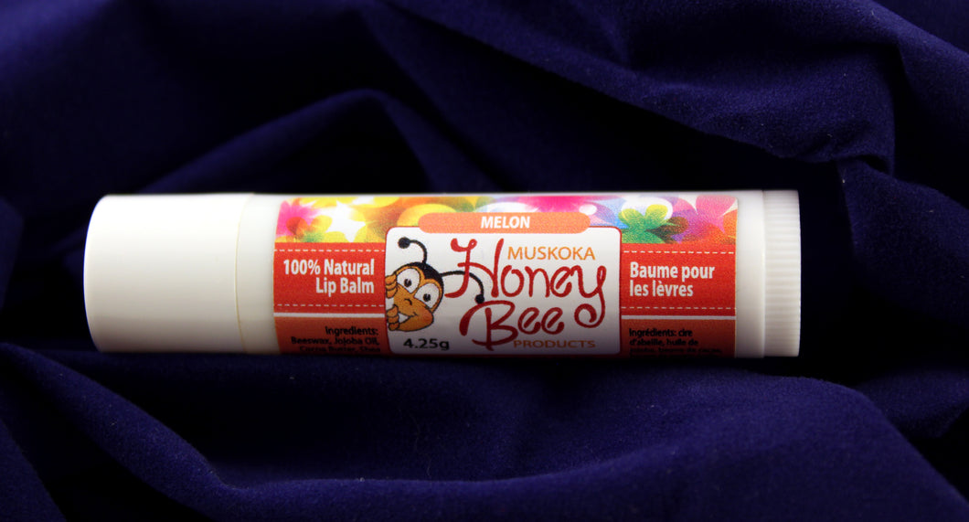 Melon Flavoured Beeswax Lip Balm