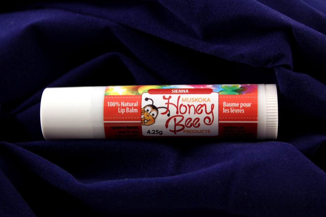 Sienna Tinted Beeswax Lip Balm